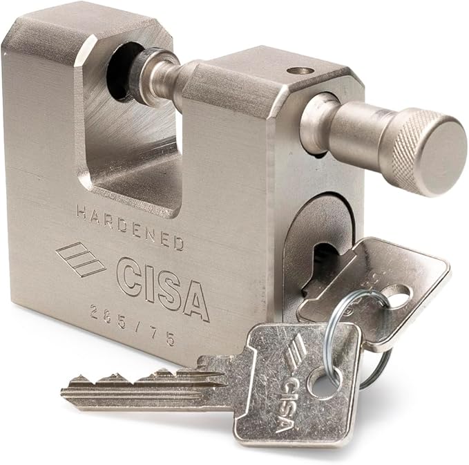 CISA security padlock for storage containers — available at Brightwey Canterbury
